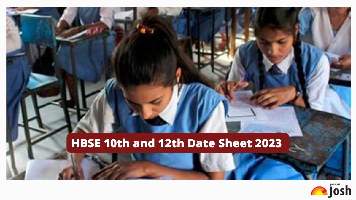 HBSE 10th and 12th Date Sheet 2023
