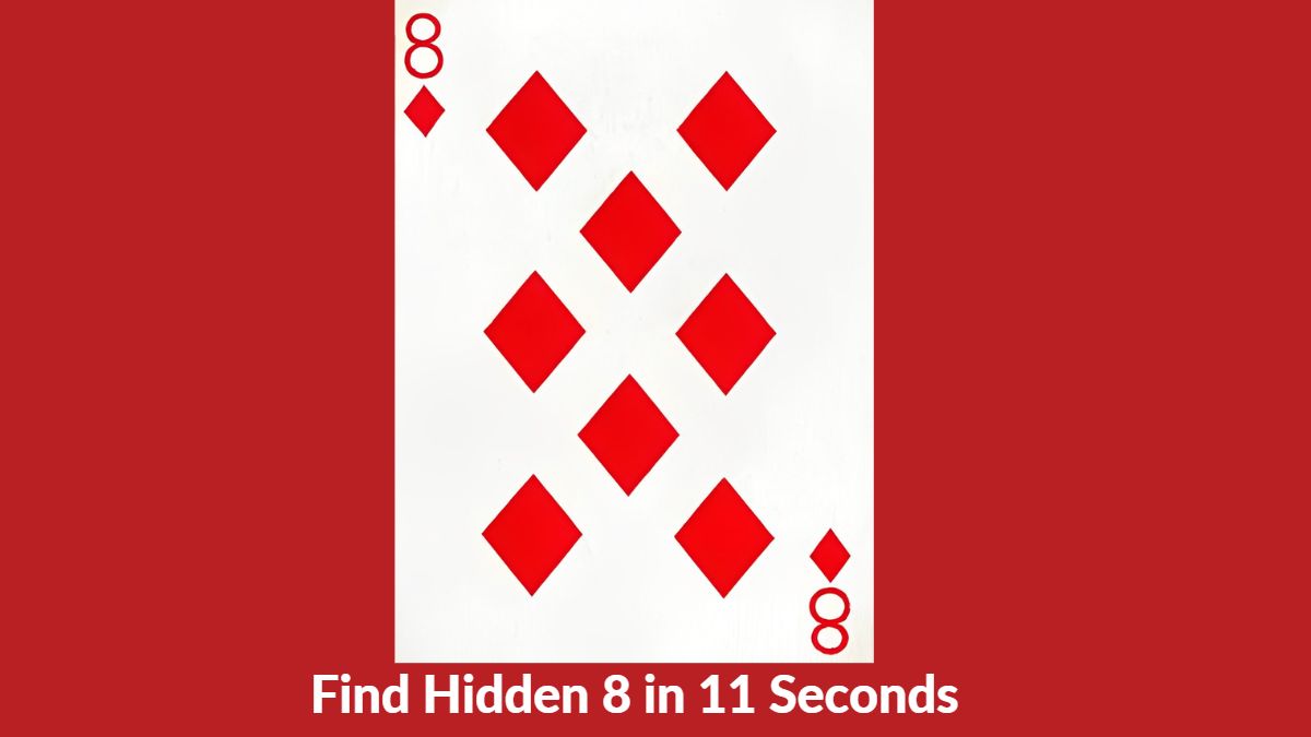 Find Hidden 8 in 11 Seconds
