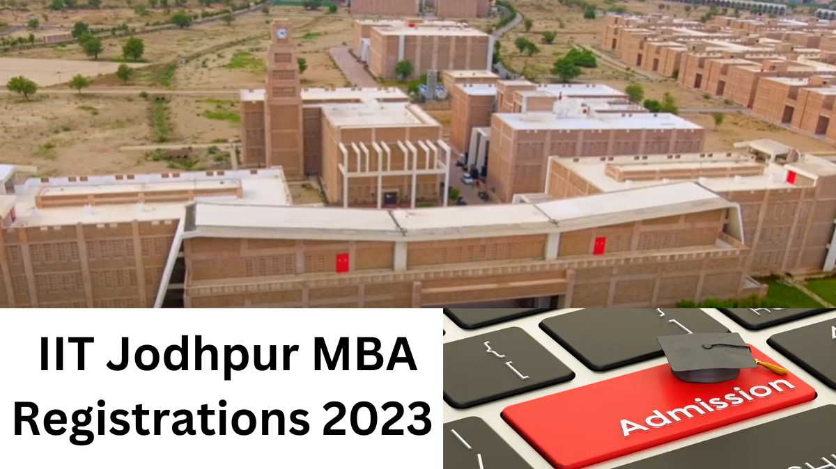 IIT Jodhpur MBA Admissions Open 2023