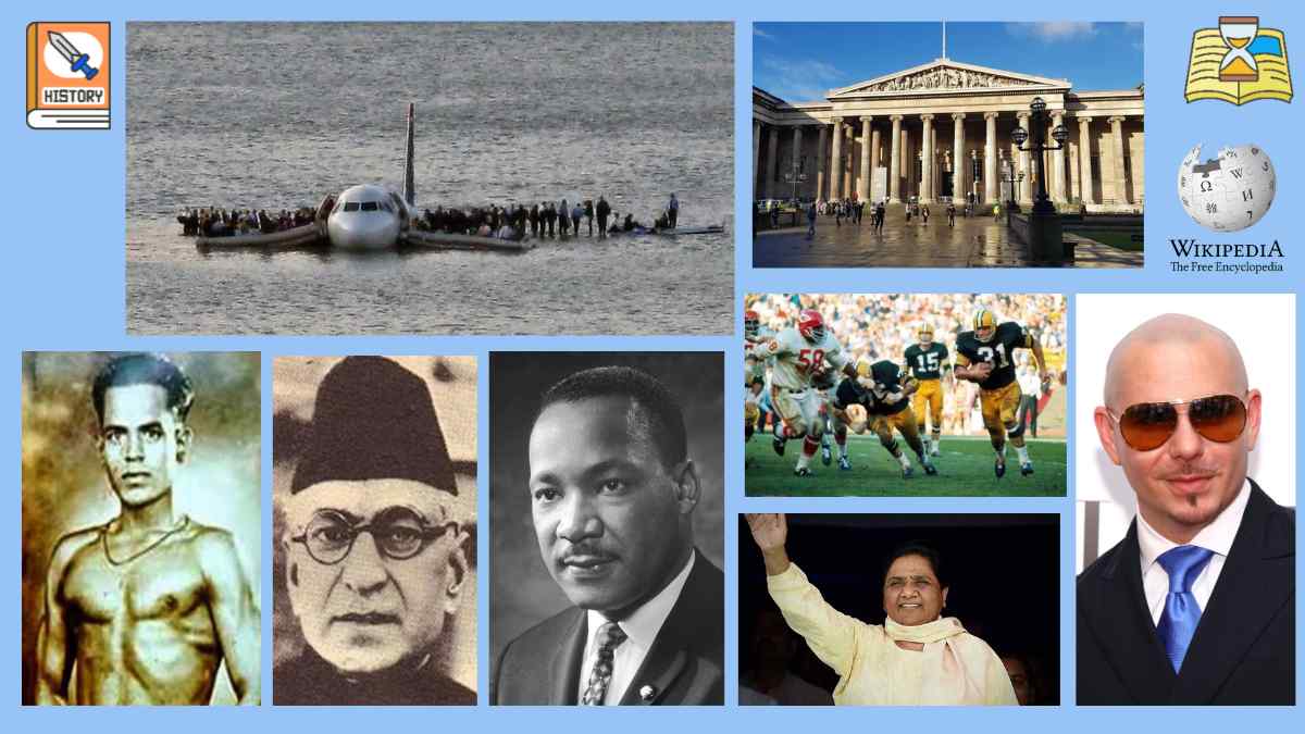 This day in history (15 Jan): The birthday of K.D. Jadhav and Martin Luther King Jr.