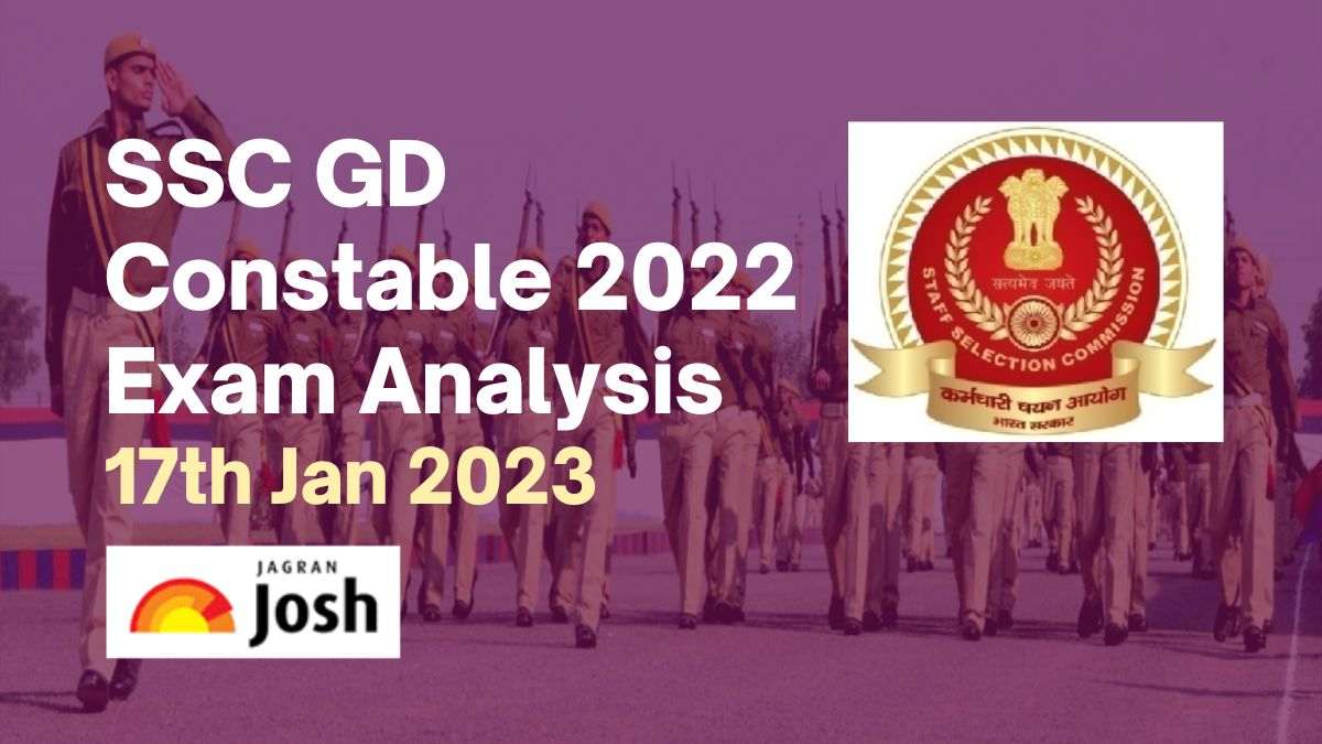 SSC GD Constable Exam Analysis (17th Jan 2023)