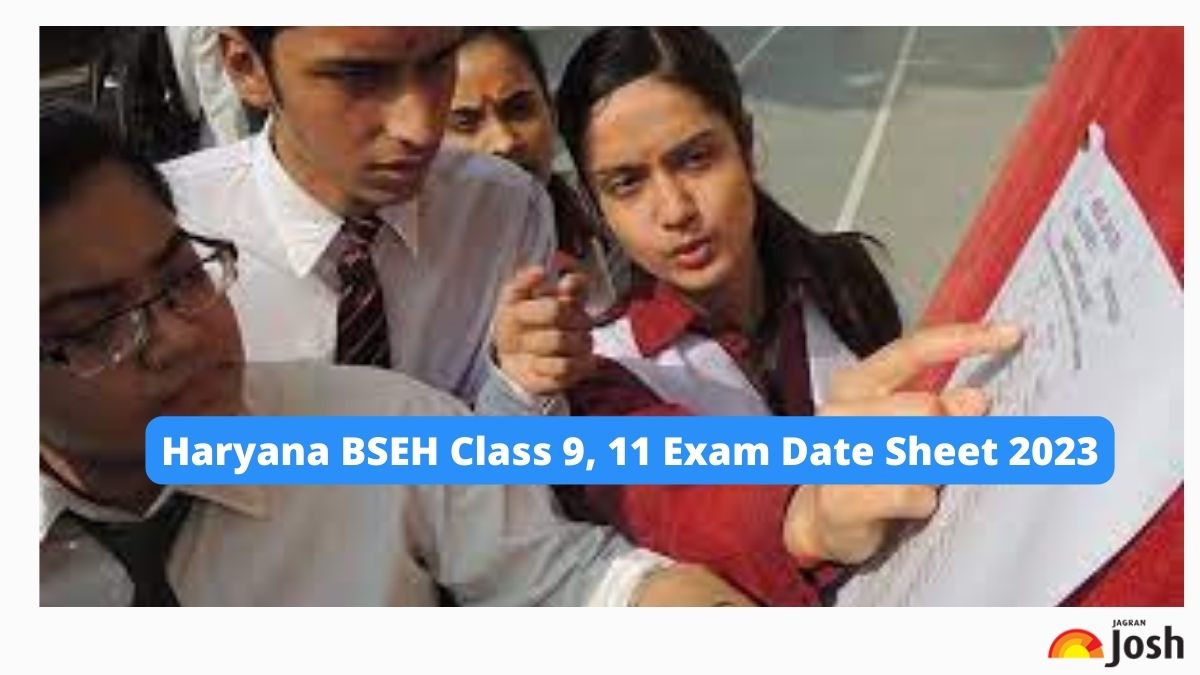 Haryana BSEH Class 9, 11 Exam Date Sheet 2023