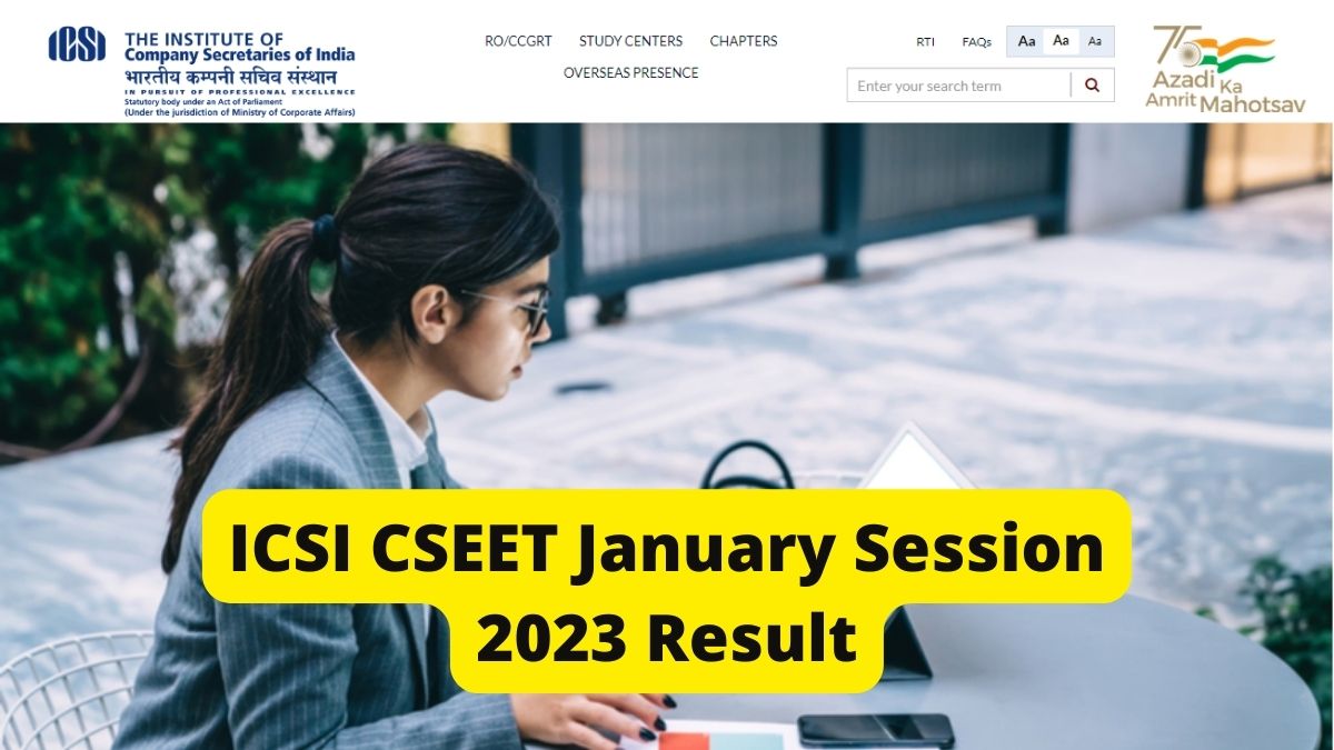 ICSI CSEET 2023 January Session Result