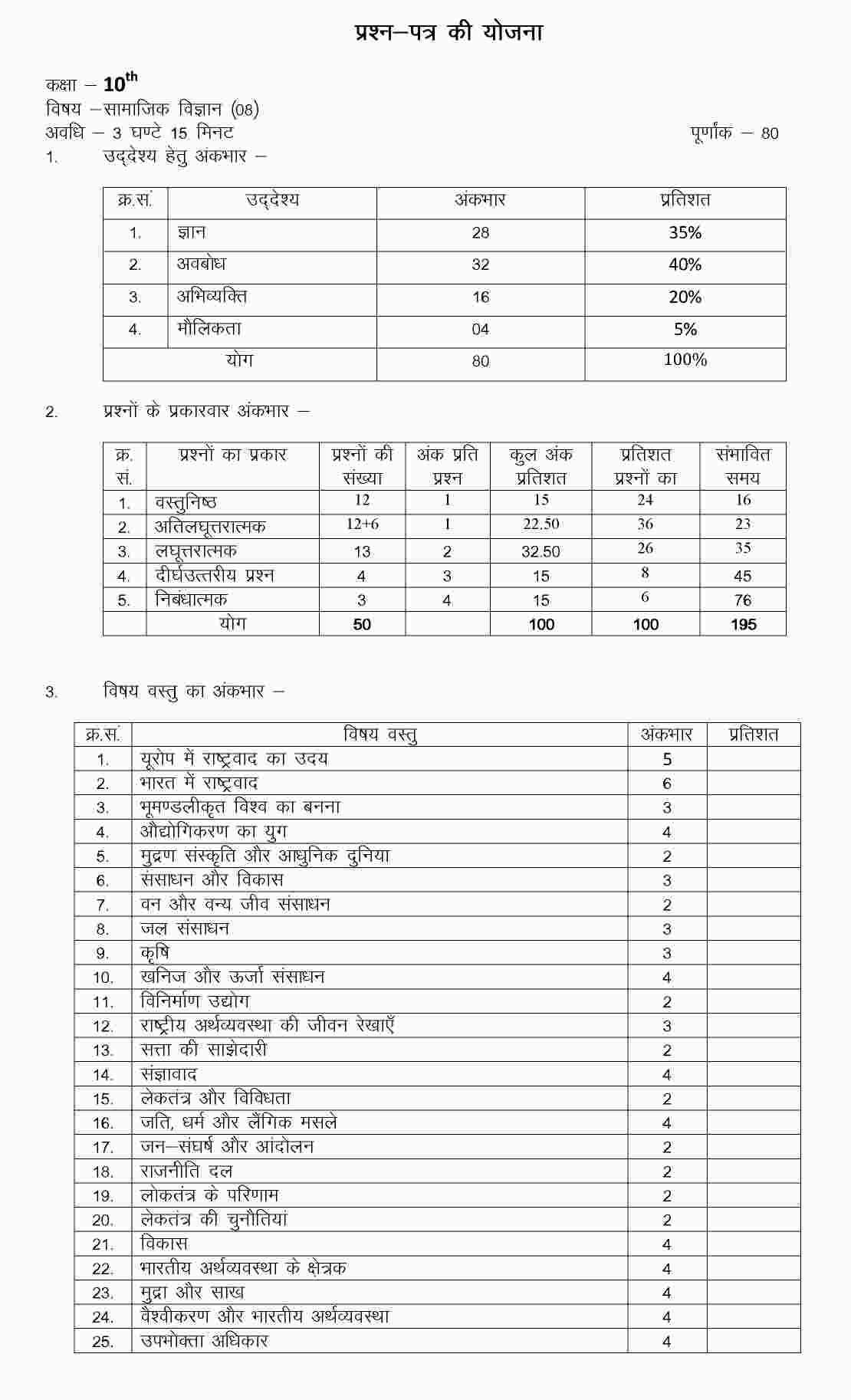 Model Paper 2023 Class 10th Rbse Image To U