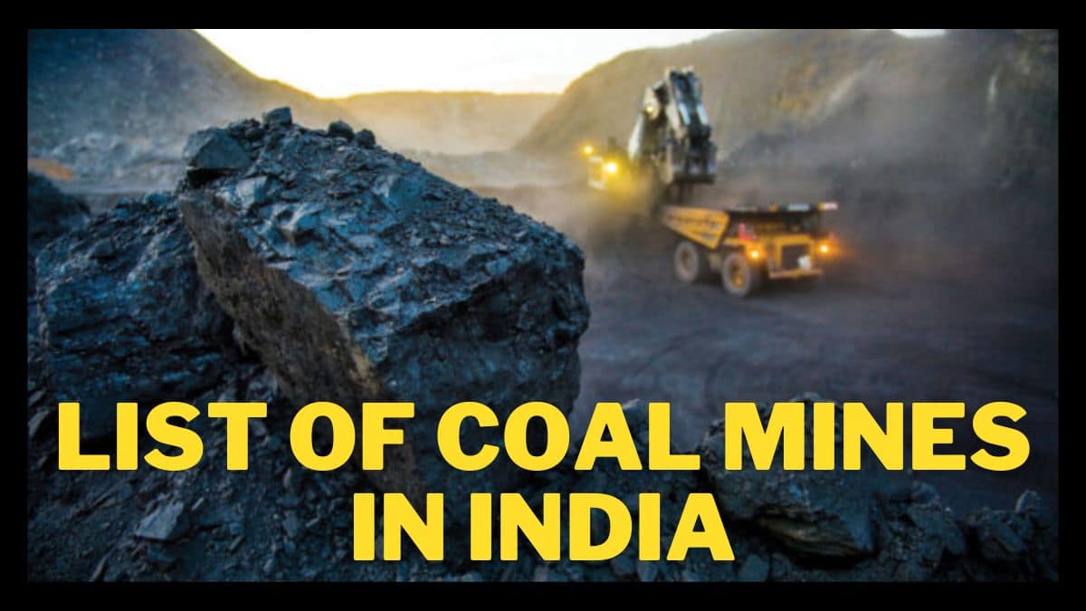 List of major Coal Mines in India 
