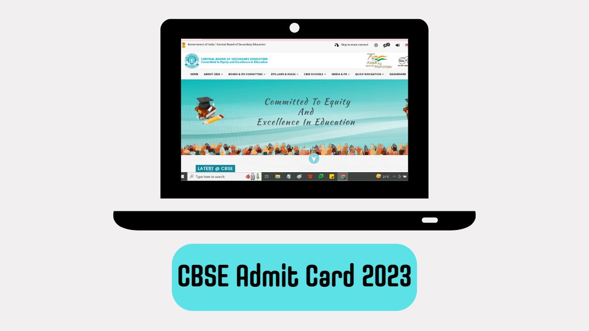  CBSE Admit Card 2023 and Roll Number
