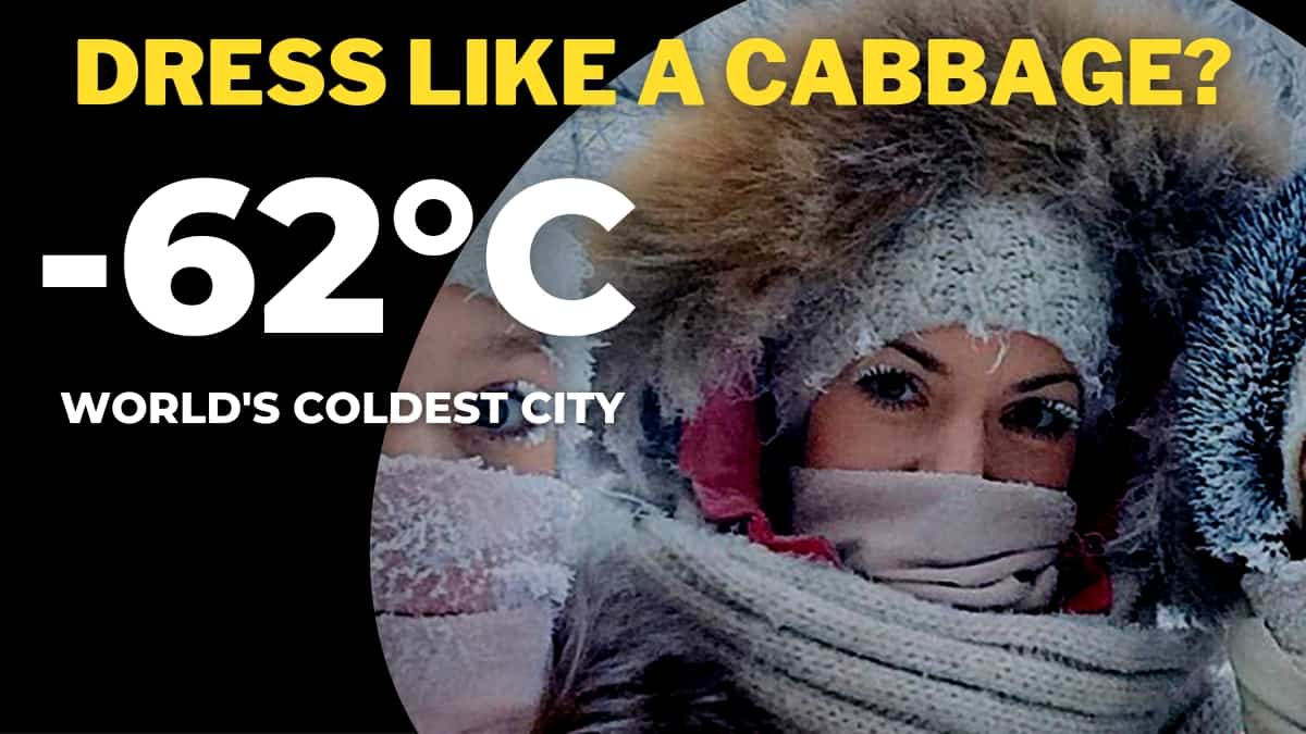 Minus 62 Degrees In Russia Find The Details On The World s Coldest City