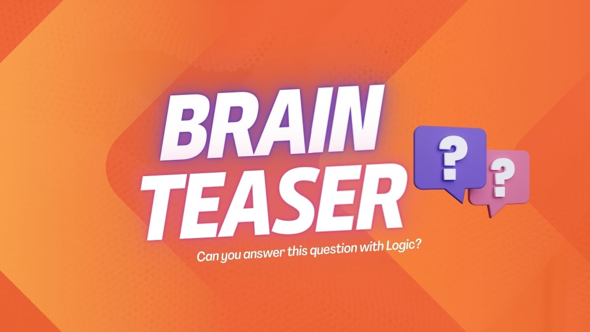 Can you solve this brain teaser in 1 minute?