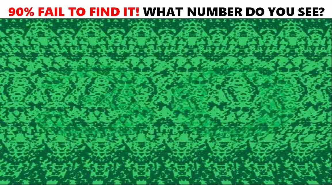 90% people failed to find it! What number do you see? Solve this mind bending puzzle to test your color blindness, observation skills, and visual perception.