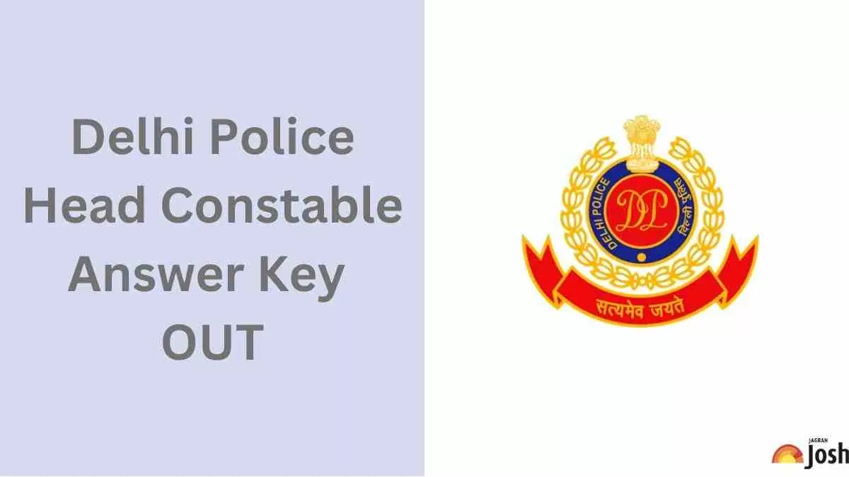 Delhi Police Answer Key 2022: Head Constable Exam Final Answer Key OUT ...