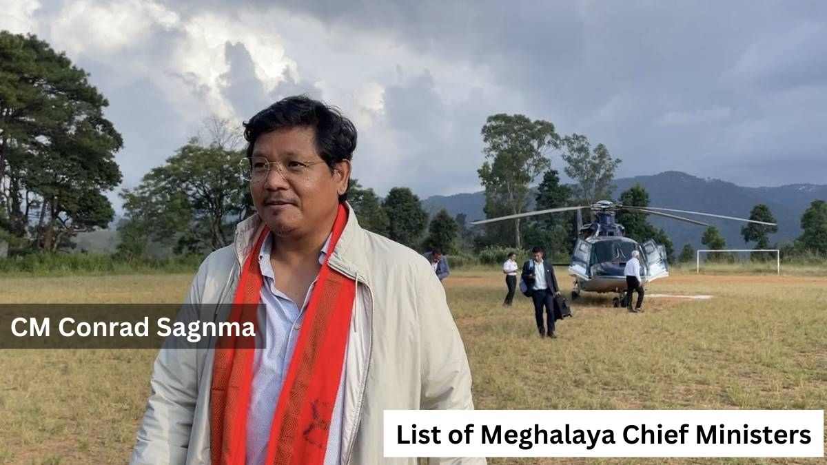 List of Meghalaya Chief Ministers