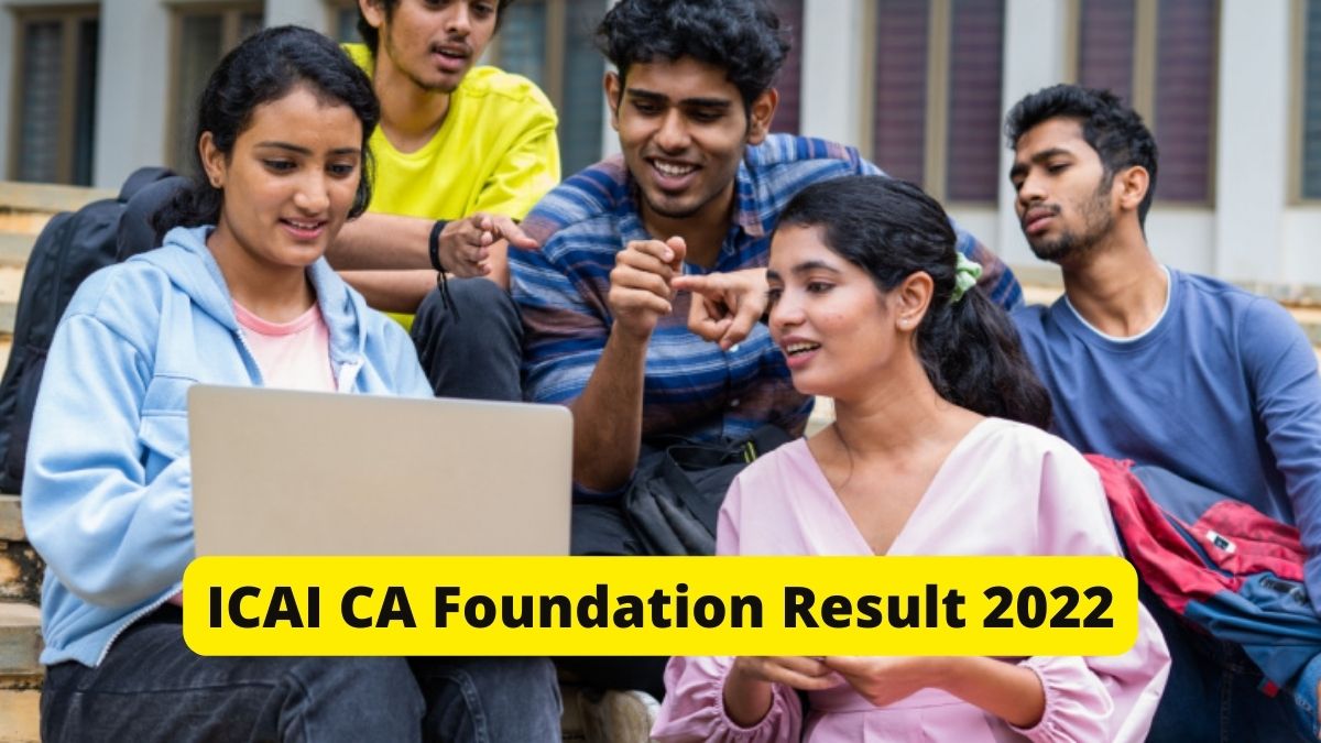 ICAI CA Foundation Result 2022 