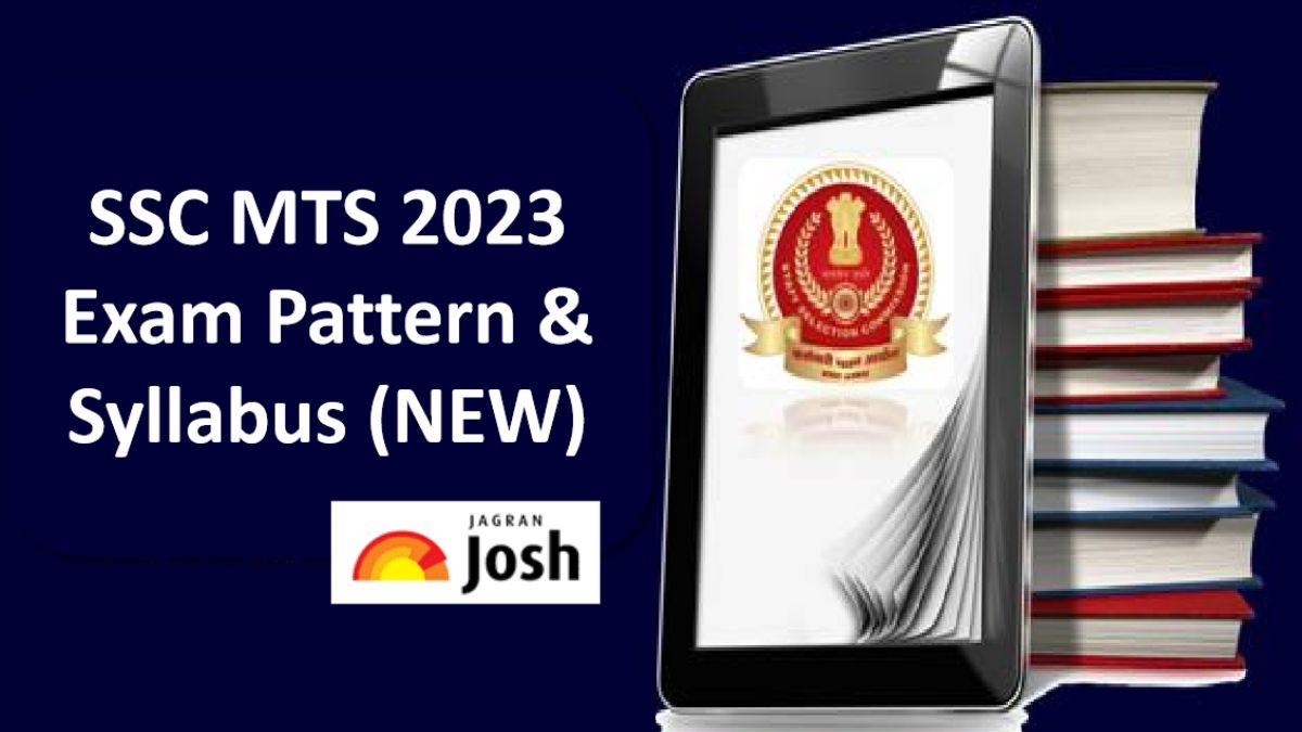 SSC MTS Syllabus 2023 NEW Latest MTS Exam Pattern Download Syllabus PDF