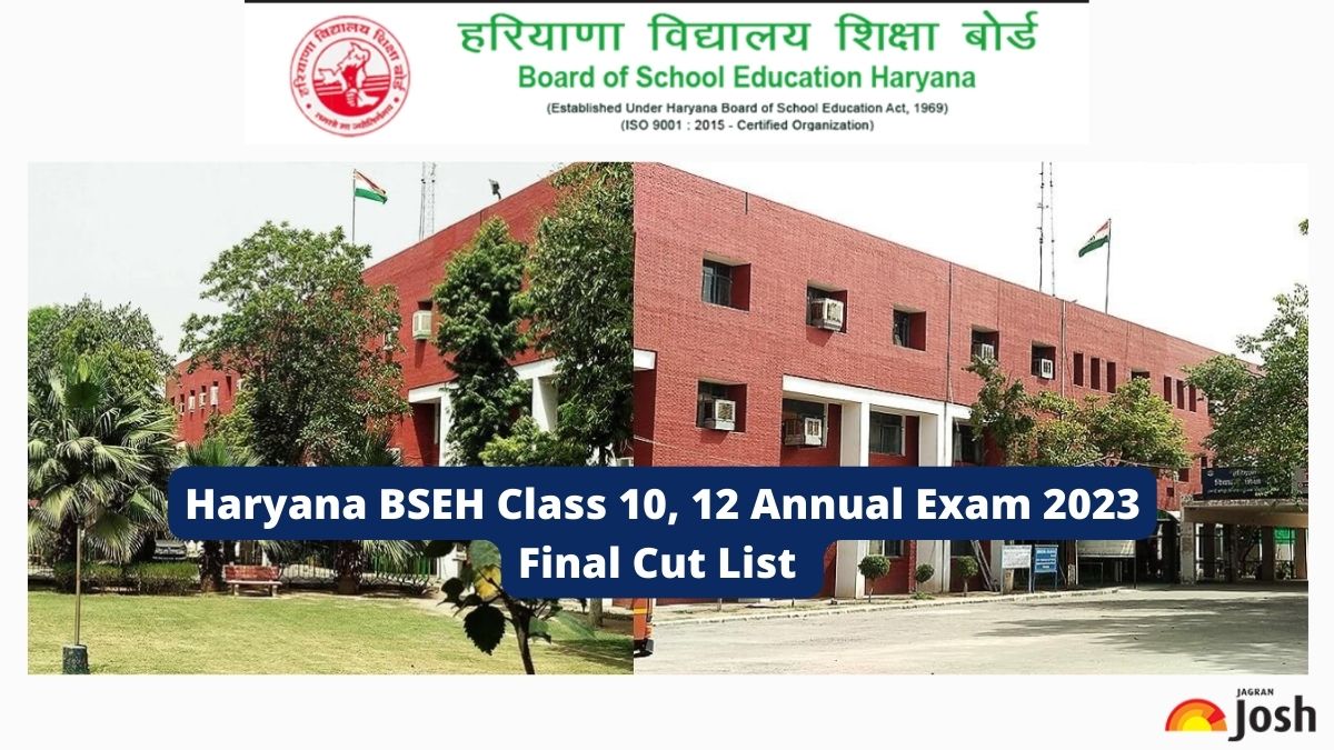BSEH Class 10, 12 Final Cut List 2023 