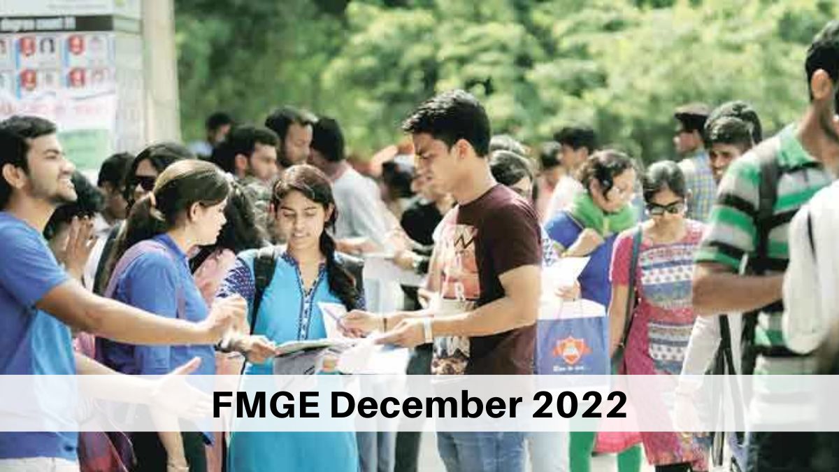 FMGs Demand Refund of FMGE 2022 Application Fee  