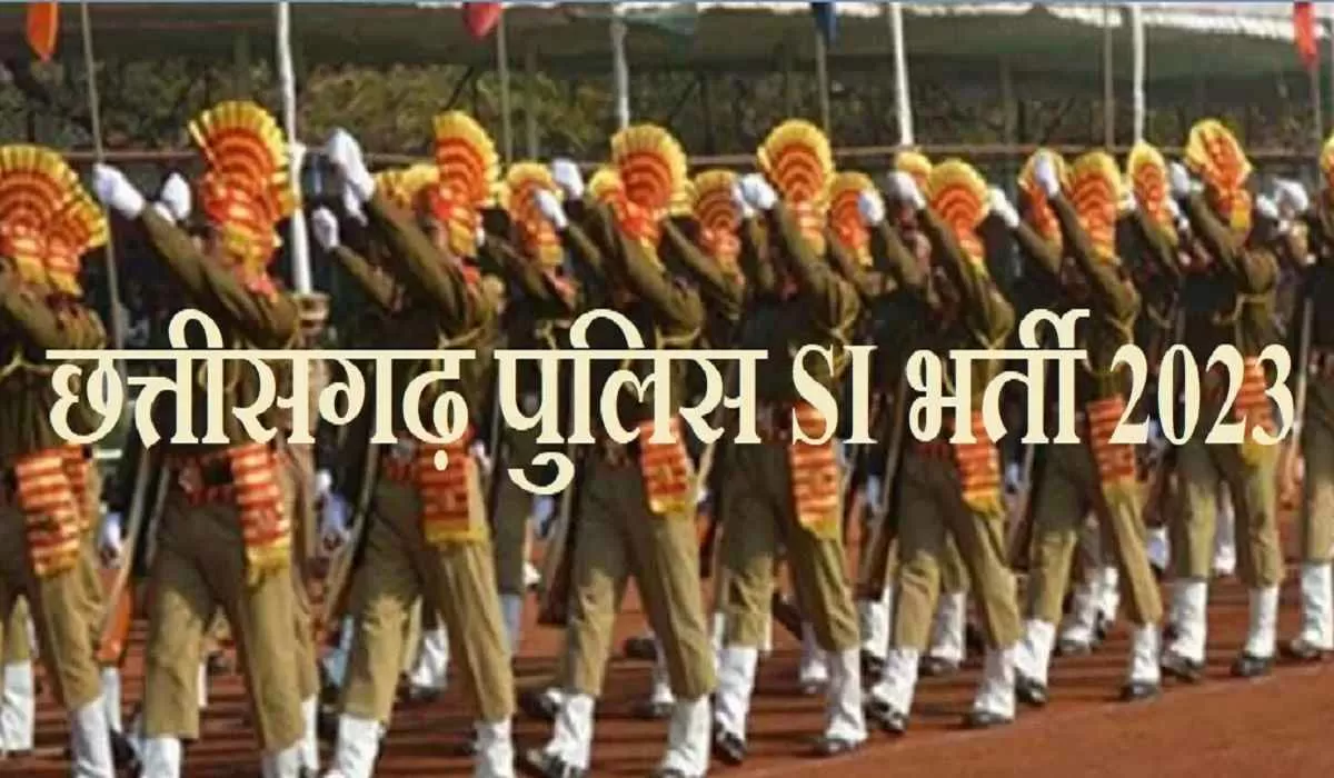 CG Police SI Admit Card 2023 