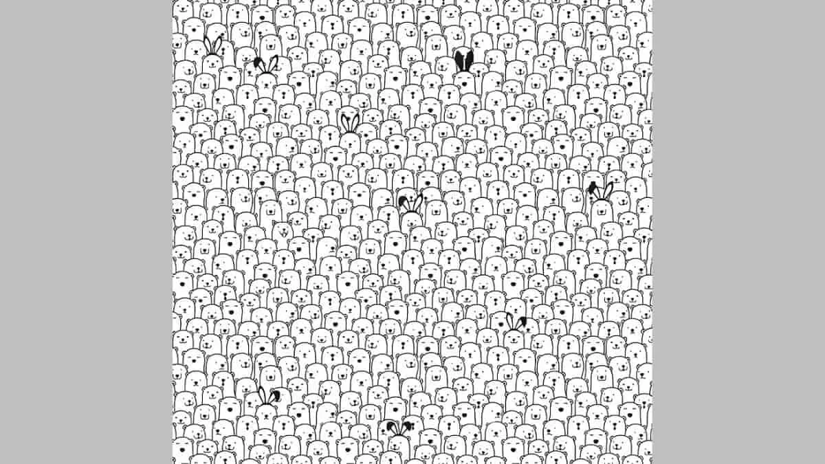 Find Dog Among Polar Bears in 10 Seconds