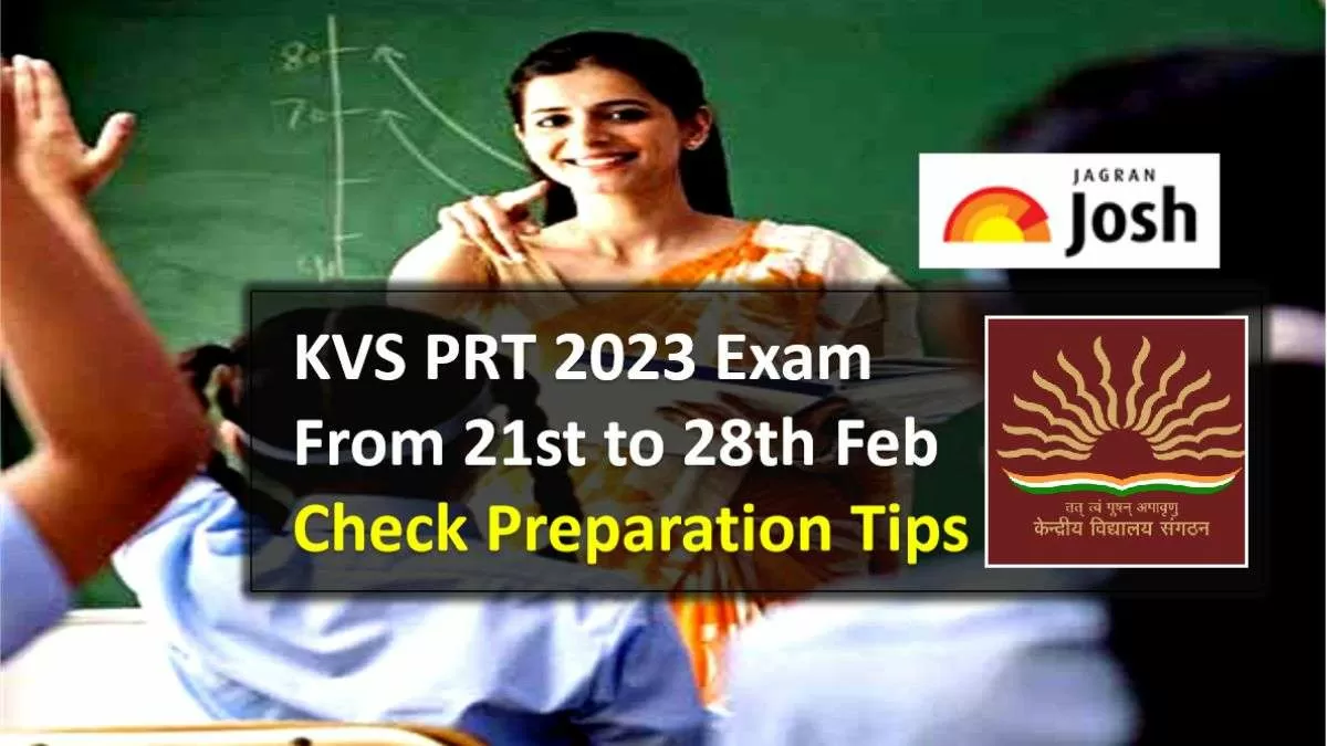 KVS PRT 2023 Exam from 21st to 28th Feb
