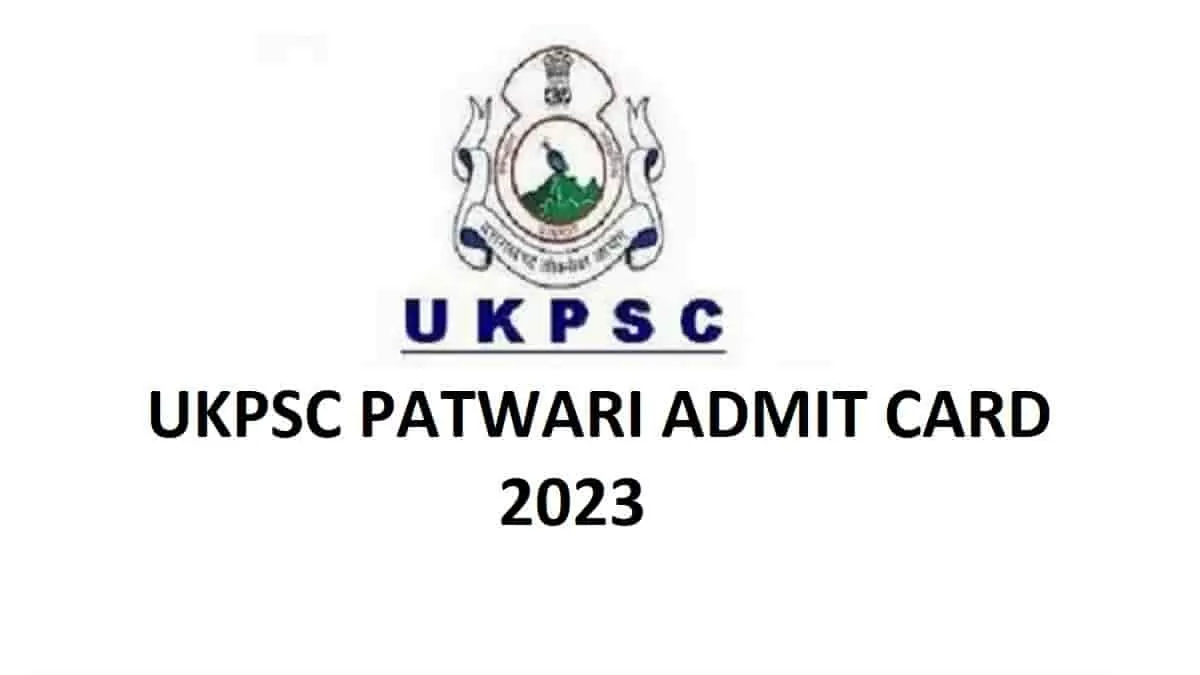 UKPSC Patwari Admit Card 2023
