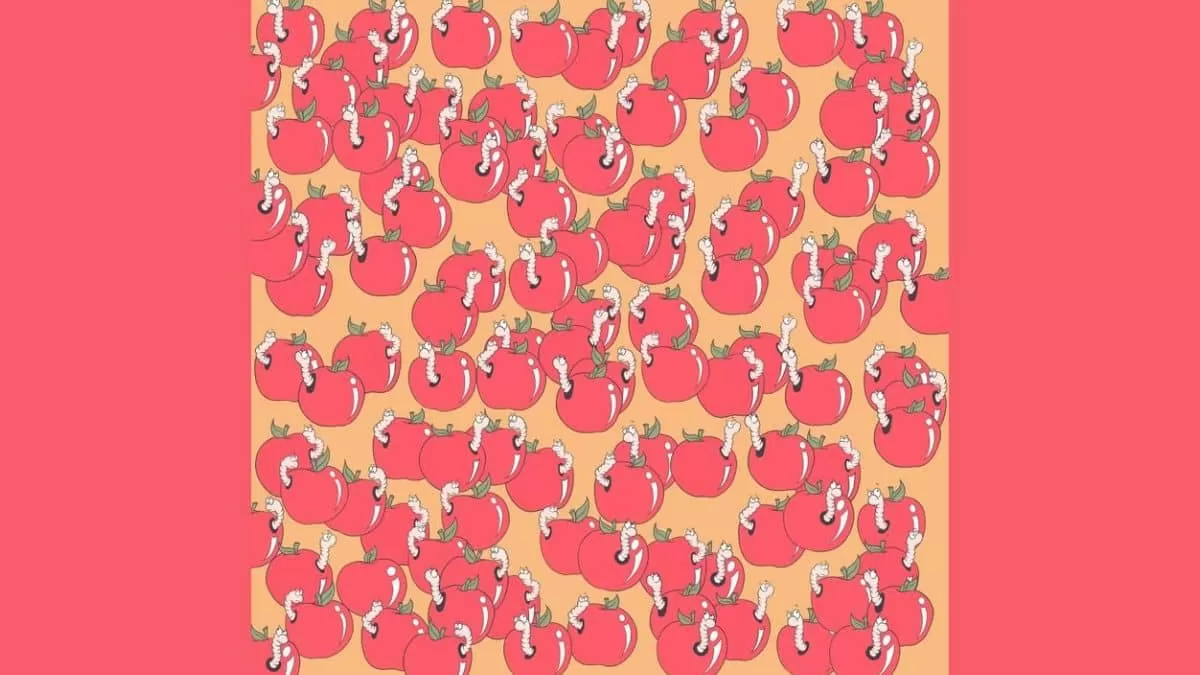 Find Apple Without Worms in 7 Seconds