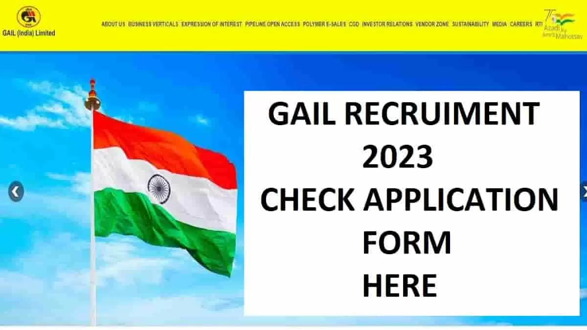 GAIL Recruitment 2023: Apply Online for 277 Vacancies @gailonline.com