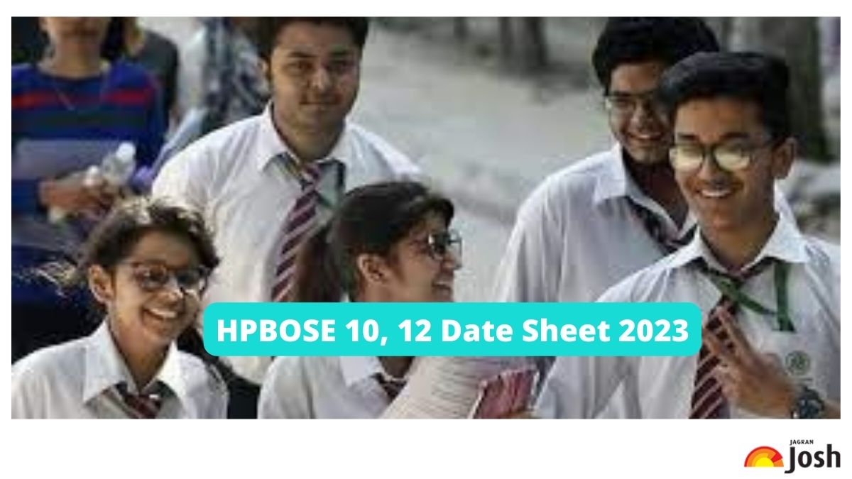 HPBOSE 10, 12 Date Sheet 2023 (OUT)