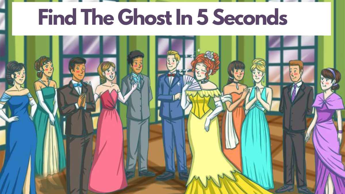 Brain Teaser IQ Test: Only The Sharpest Minds Can Find The Ghost In The Room In 5 Seconds. 