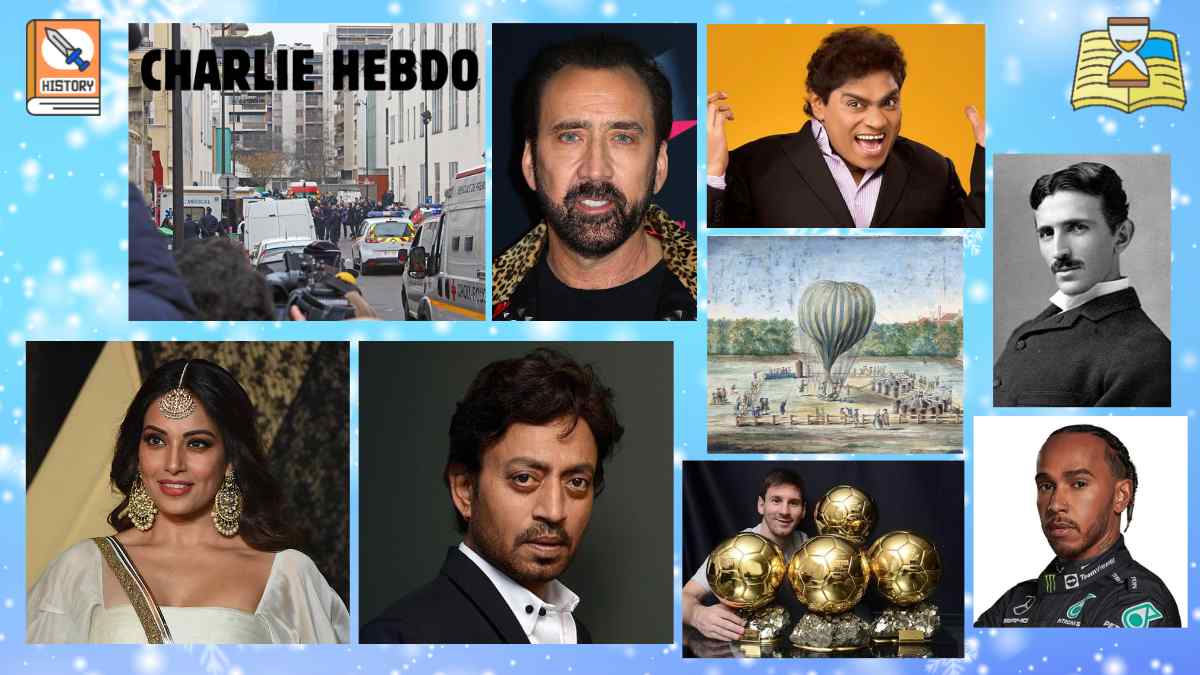 This Day in History (January 7): Birth of Irrfan Khan and Charlie Hebdo Terror Attack