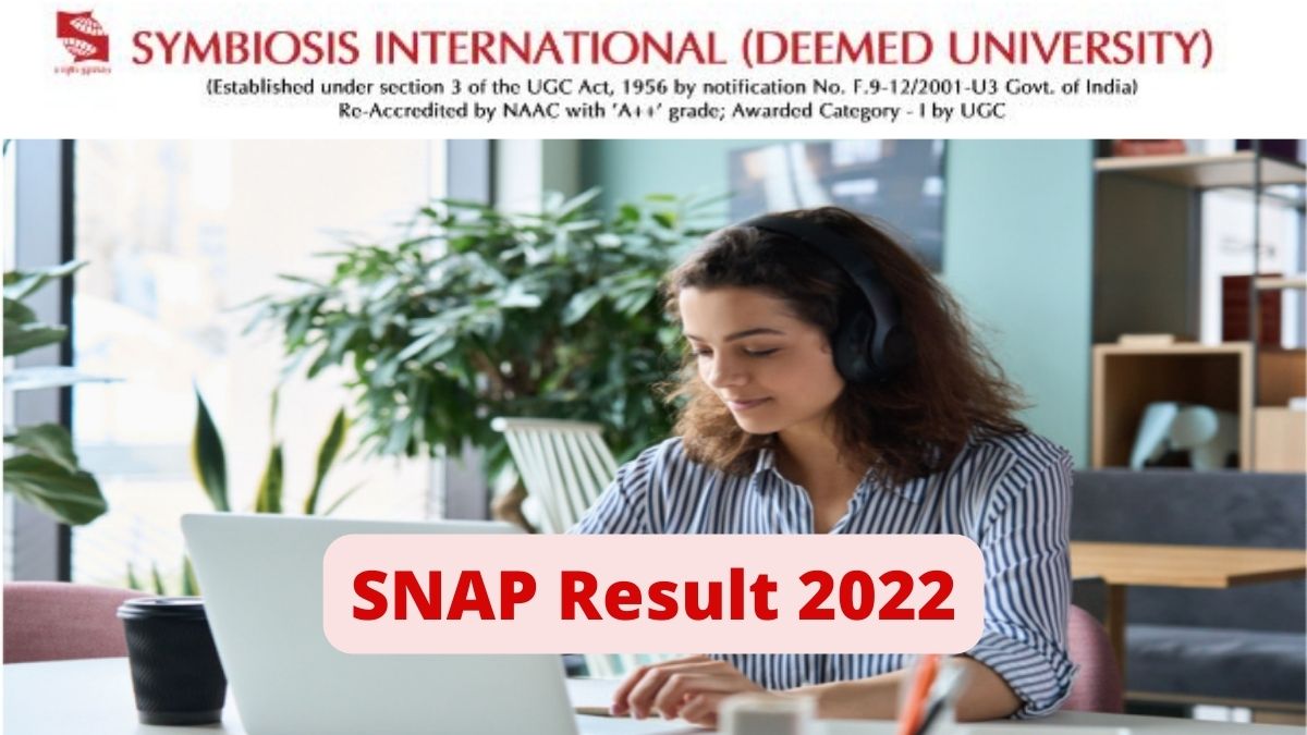 SNAP 2022 Result Out Tomorrow