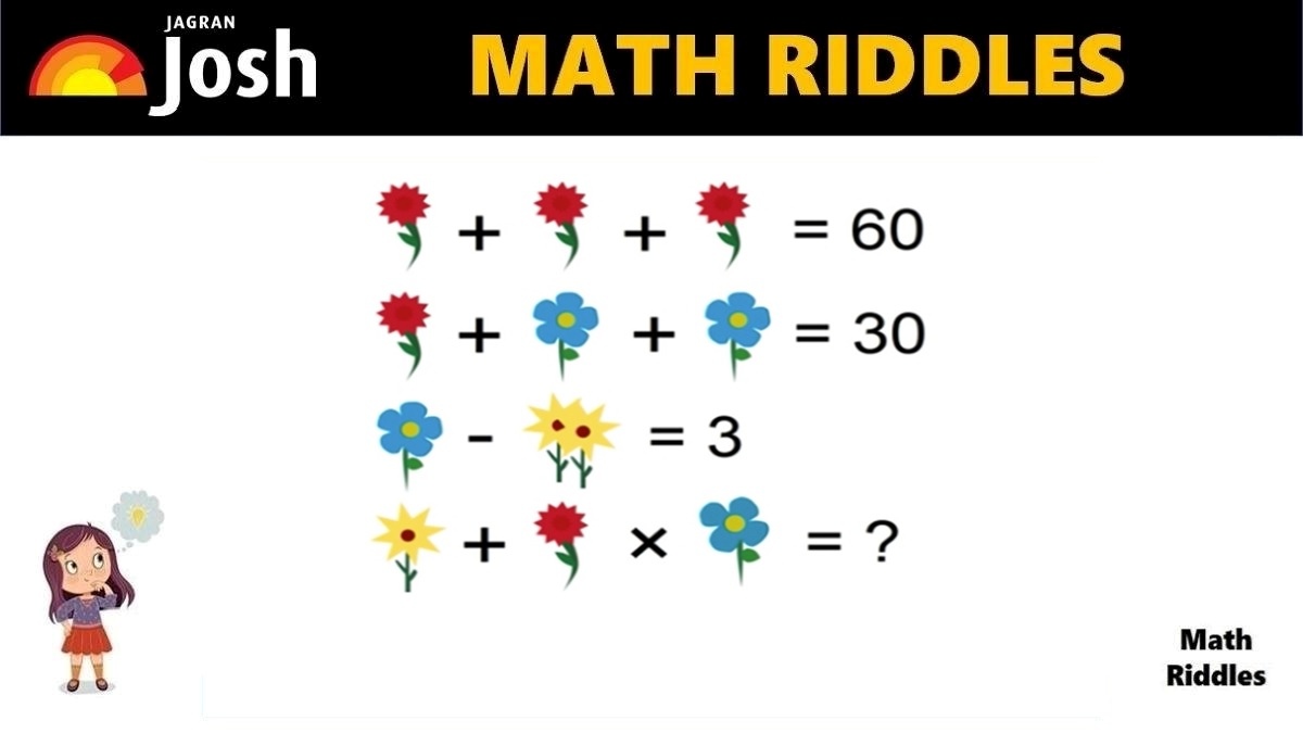Can You Solve This Tricky Flower Math Riddle In 20 Seconds?