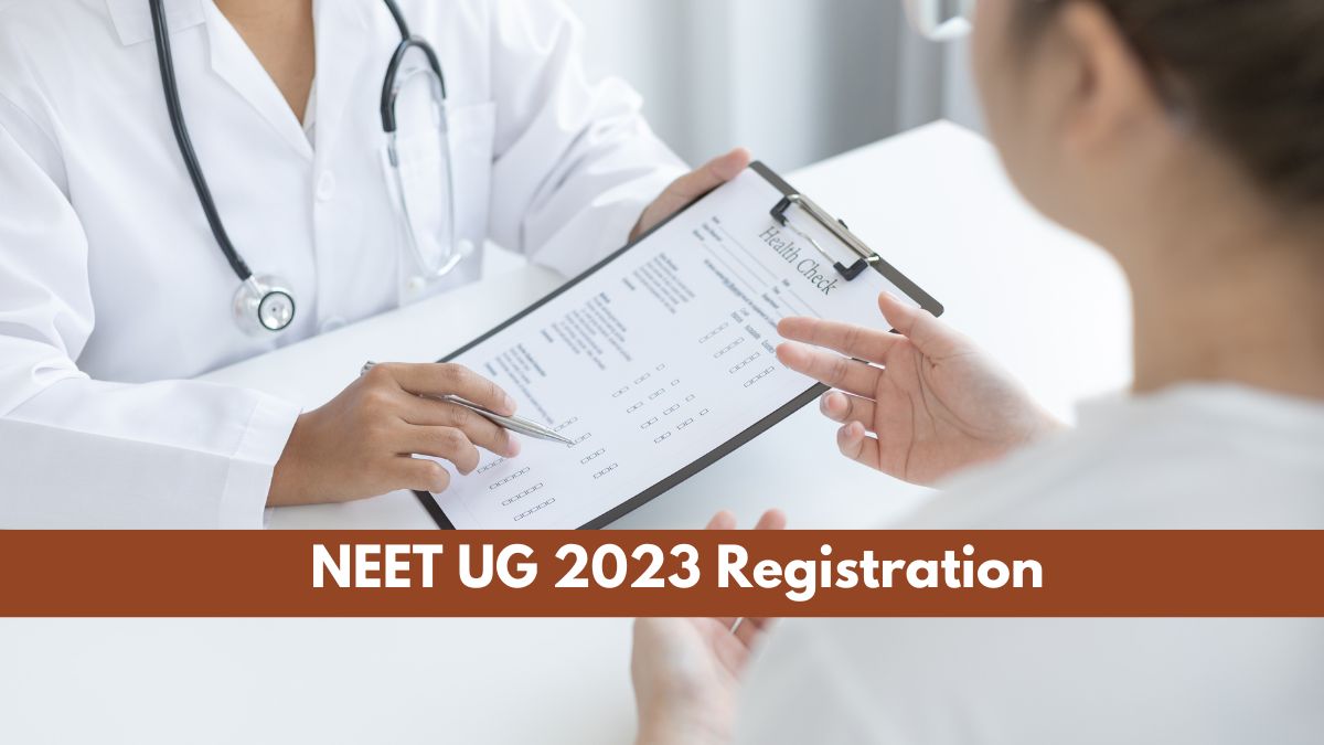 NEET UG 2023 Registration process commence soon