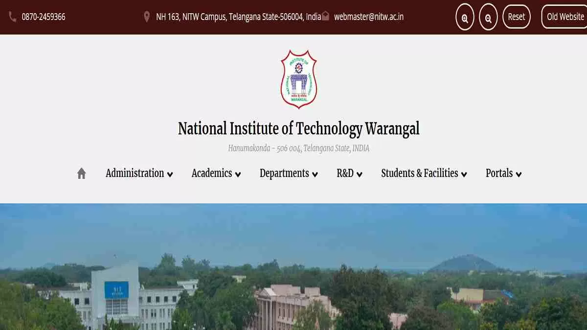 NIT वारंगल में निकली विभिन्न फैकल्टी पदों पर भर्तियाँ 