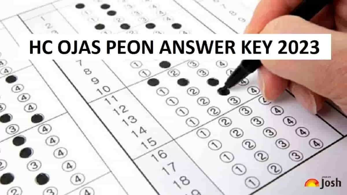 HC OJAS Peon Answer Key 2023