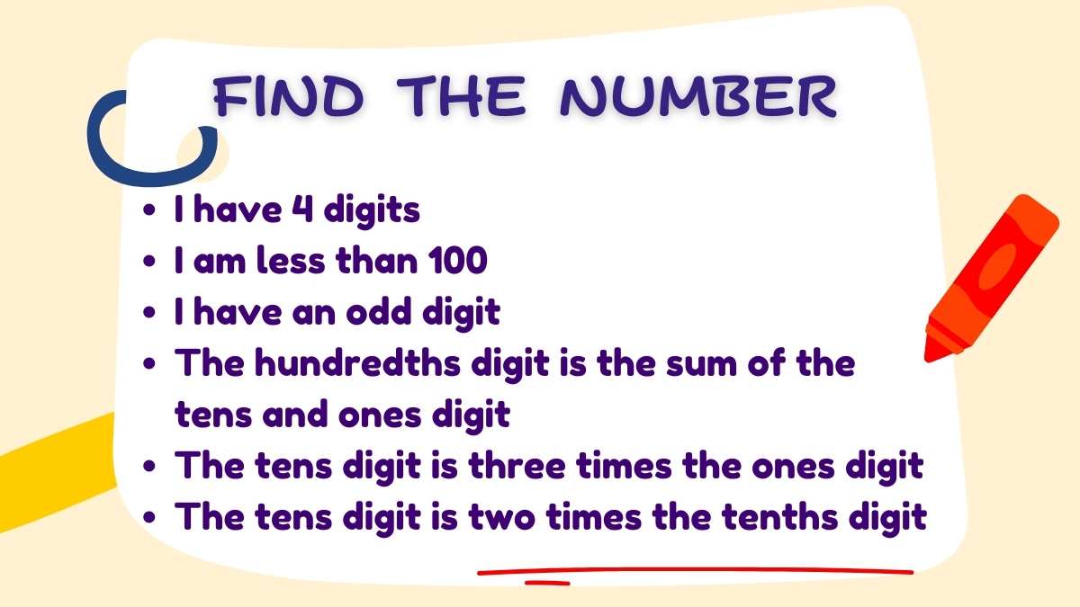 Decimal Math Riddle