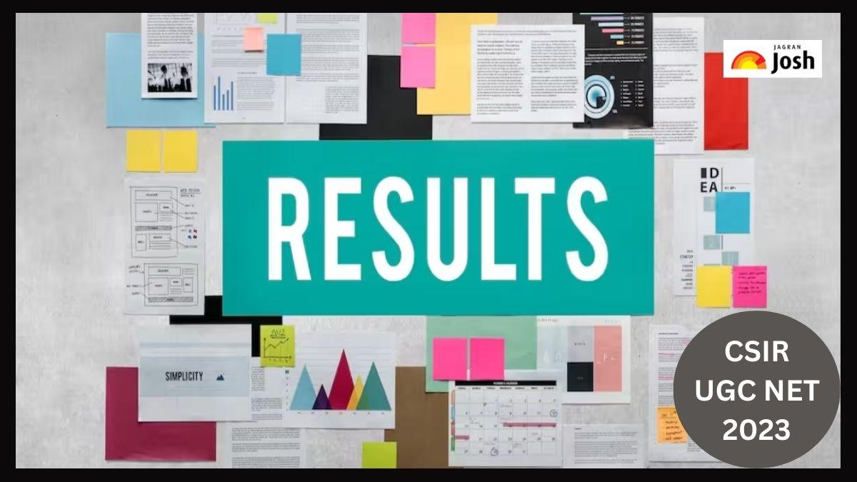Csir ugc net result 2023 