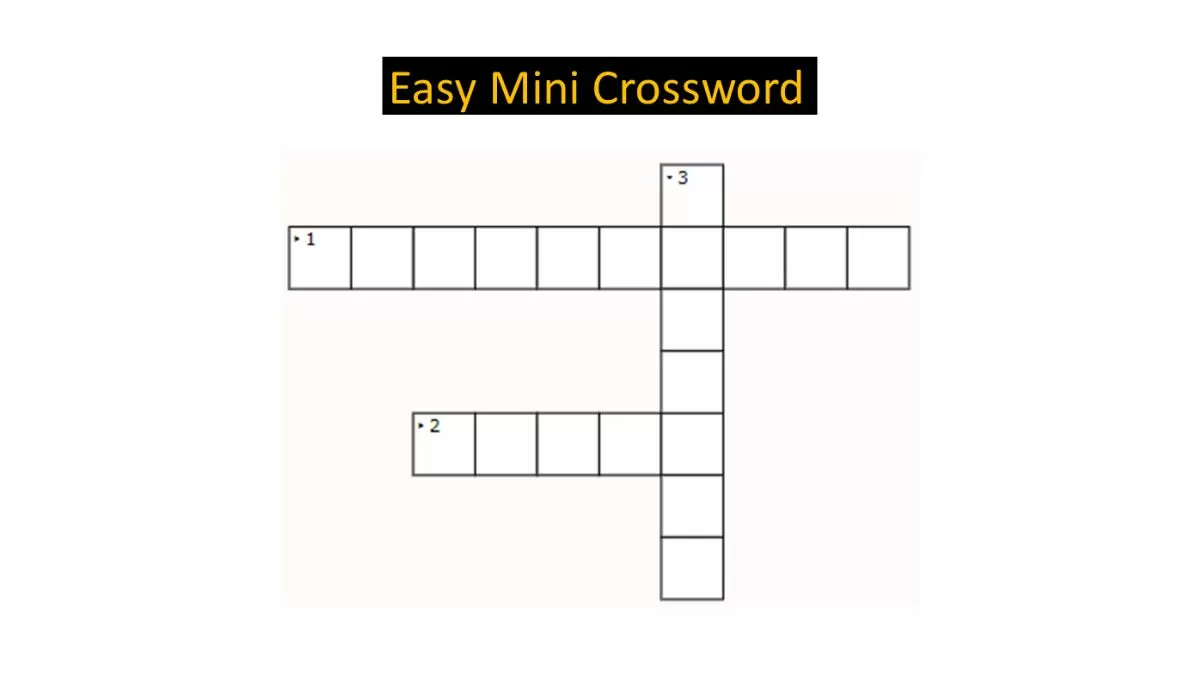 Jagran Josh Mini Crossword