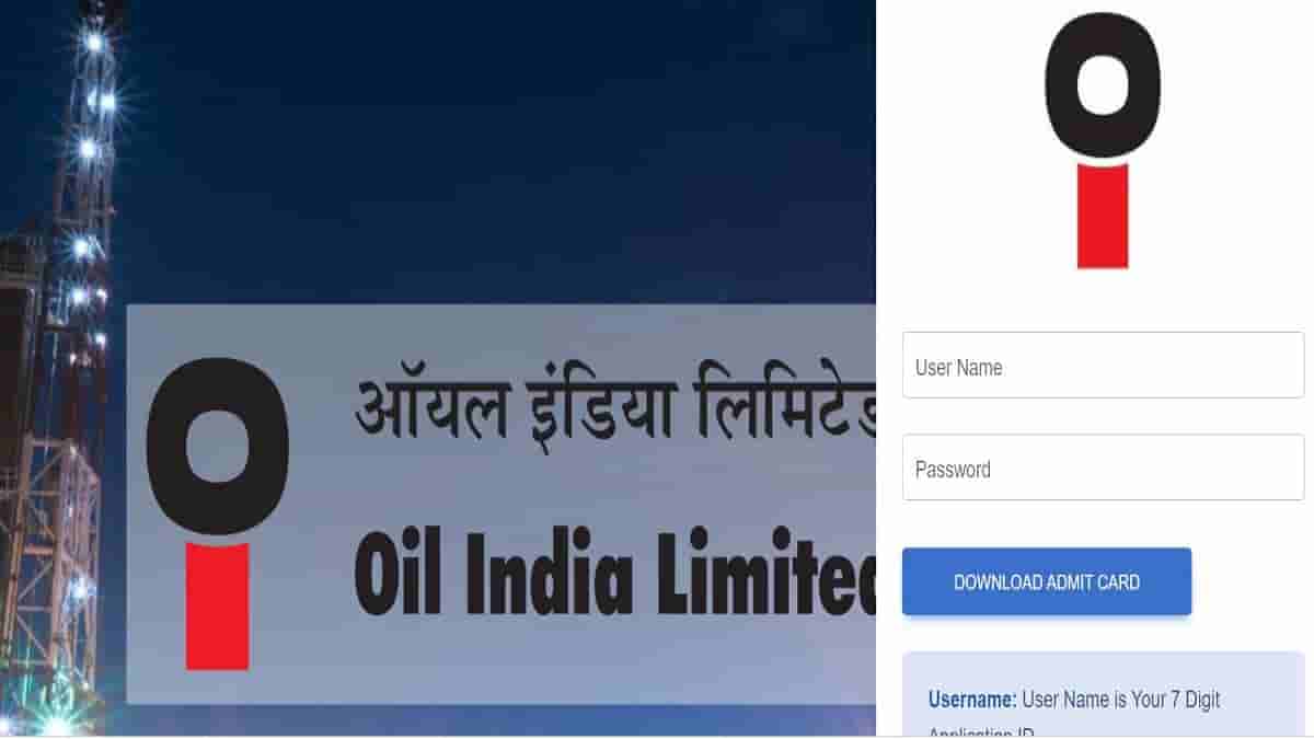 Oil India Admit Card 2023 OUT at oil-india.com: Download Link Here