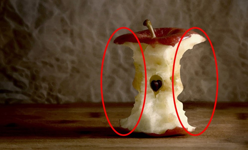 apple children optical illusion answer