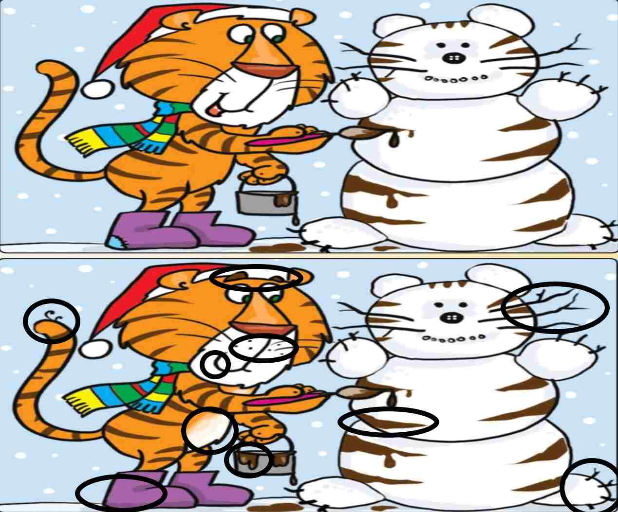 spot 10 differences in 13 seconds