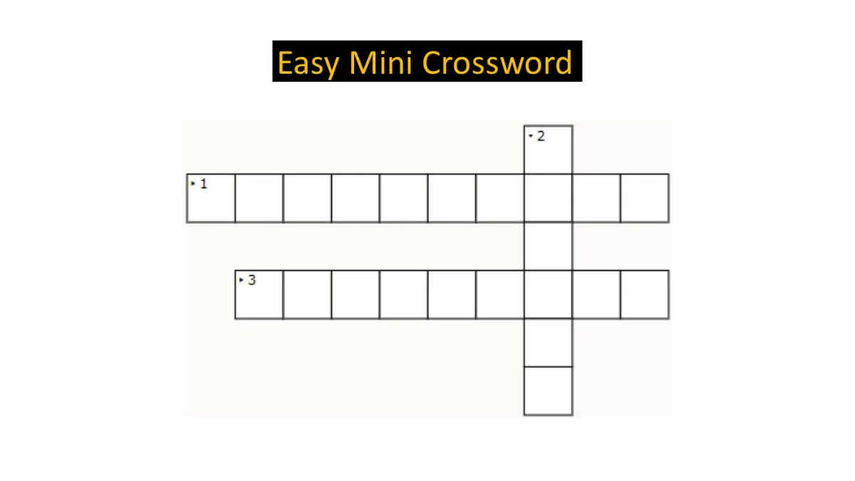 Jagran Josh Mini Crossword