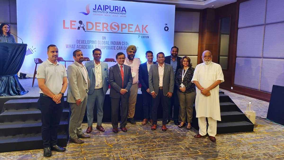 Jaipuria Institute of Management hosts 7th LeaderSpeak: Shaping Exceptional Indian CEOs on a Global Stage