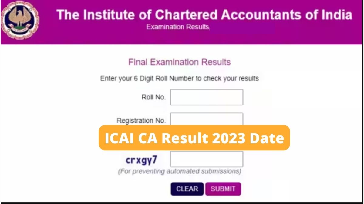 ICAI CA Result 2023 Date Inter, Final Results on July 5 at