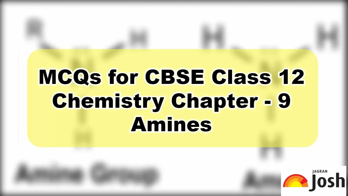 Download MCQs for CBSE Class 12 Amines in PDF