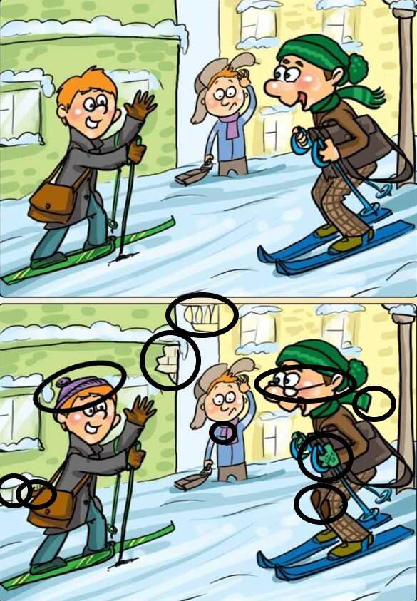 Spot 10 Differences In 11 Seconds