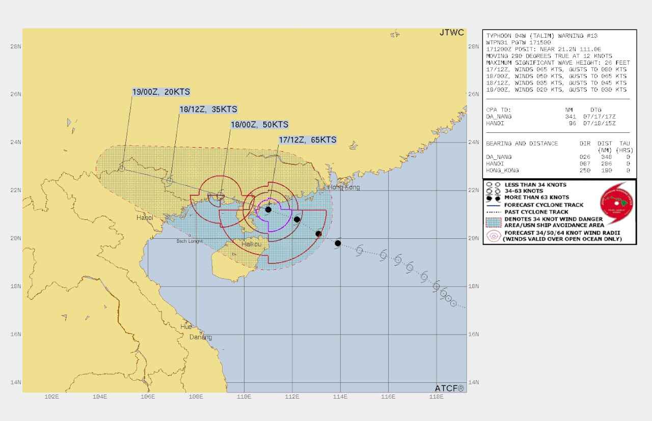 What is Typhoon Talim in Hong Kong And Its Impact On China And Vietnam?
