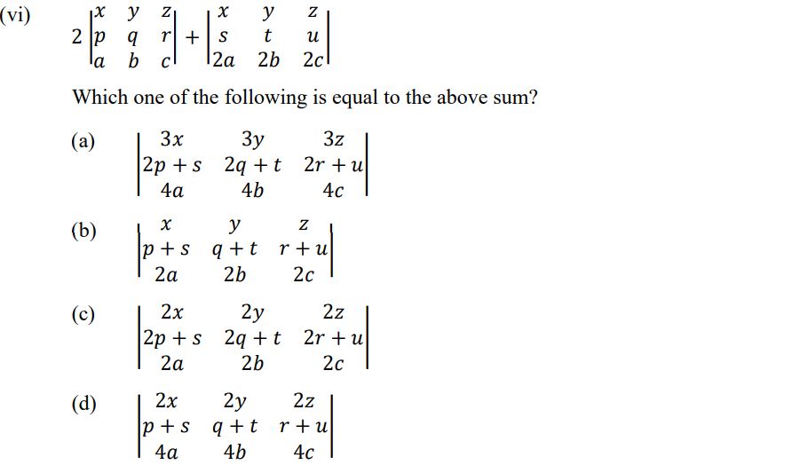 math question solve class 8