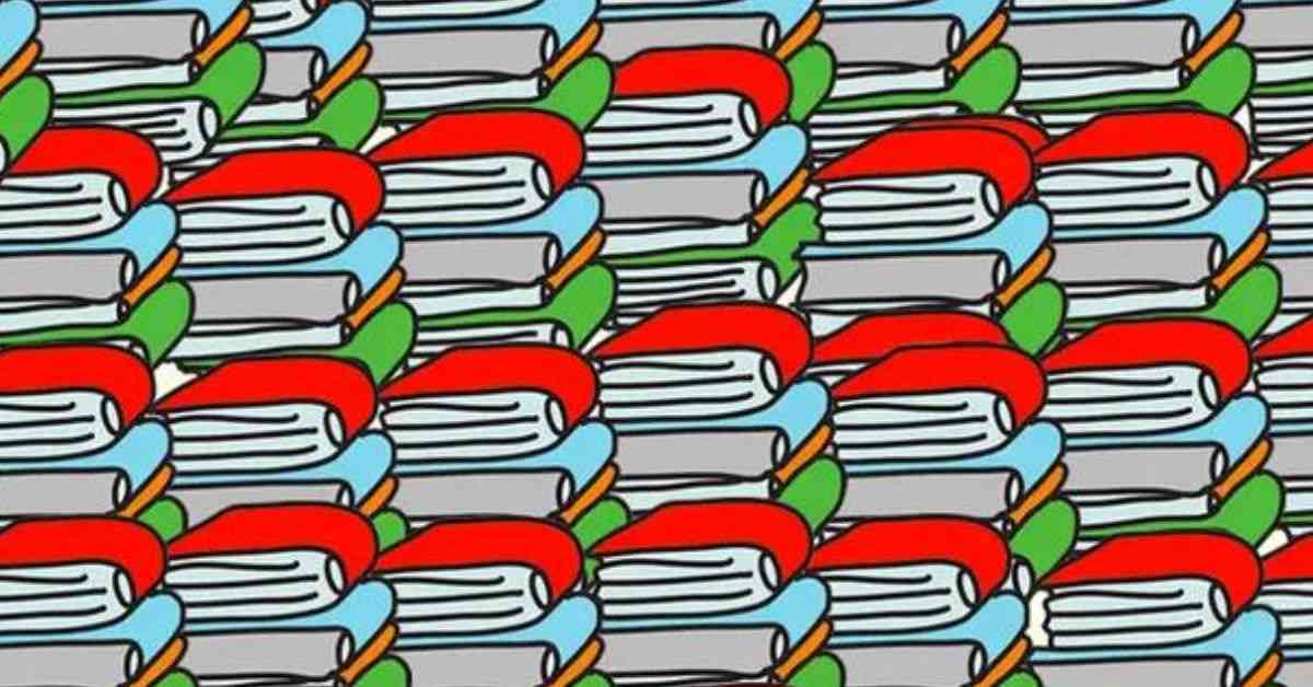 The Pencil in the Books: An Optical Illusion Challenge