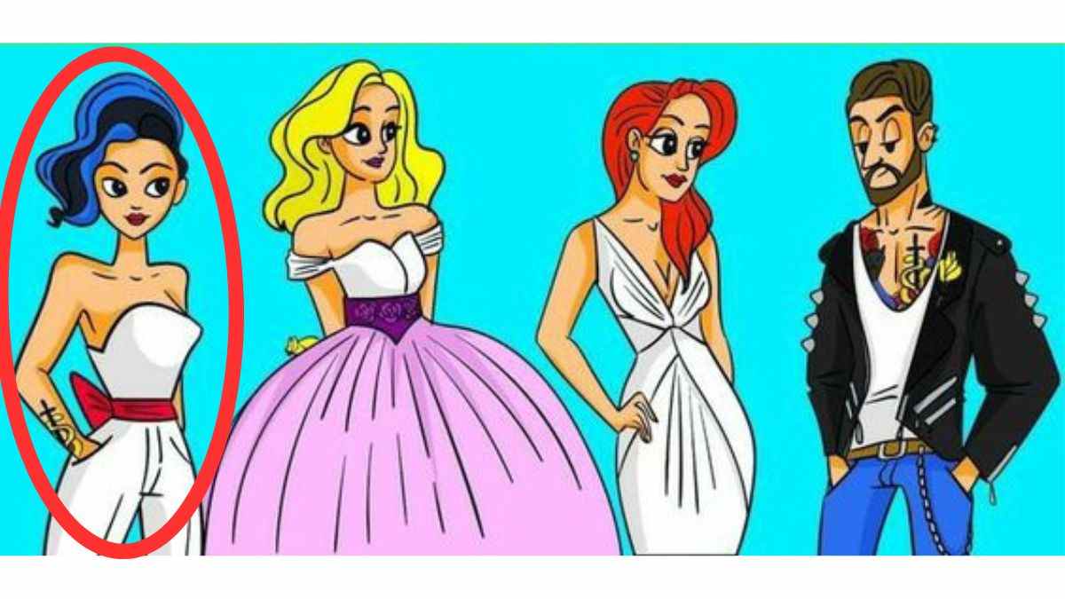 the real bride is here