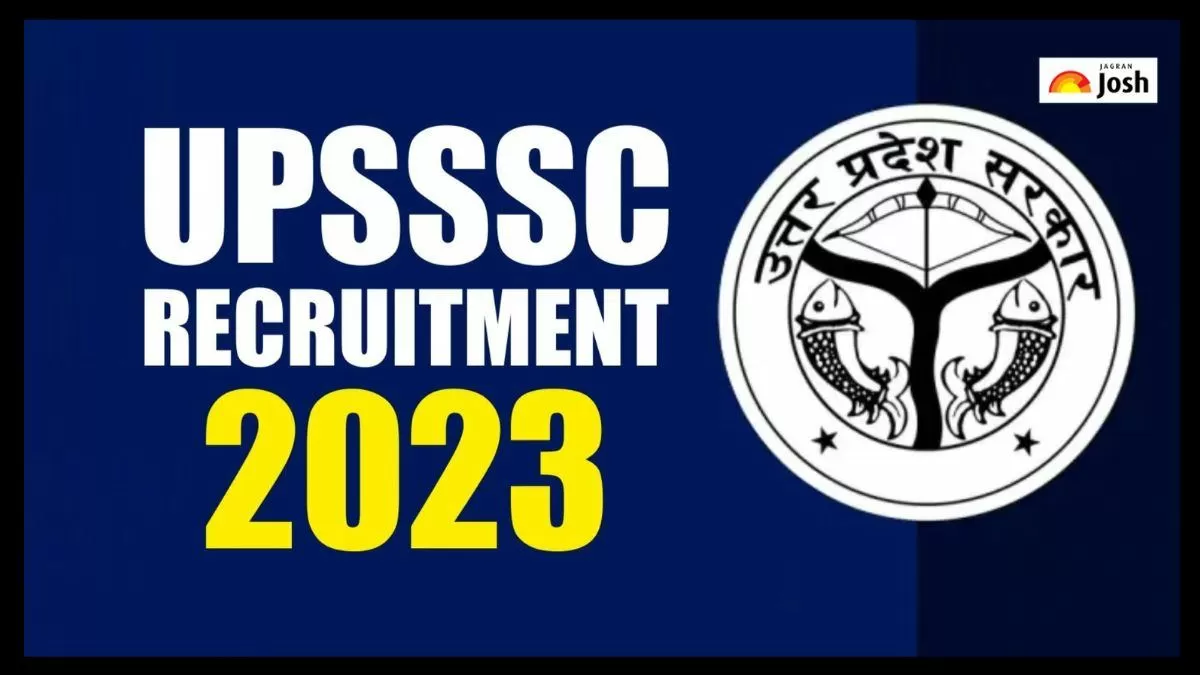 UPSSSC नेत्र परीक्षण अधिकारी भर्ती 2023
