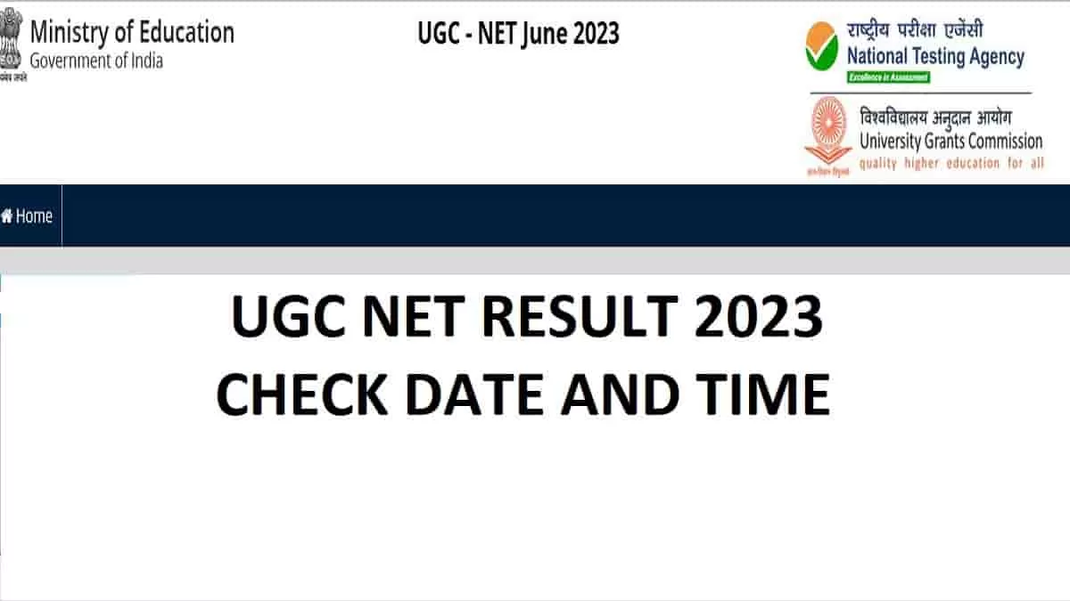 UGC NET Result 2023 Date: Download NTA NET June Score Card At Ugcnet ...